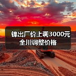 镍出厂价上调3000元 金川调整价格（图4）