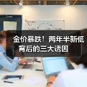 金价暴跌!两年半新低背后的三大诱因(图4) 金价暴跌!两年半新低背后的三大诱因(图4)