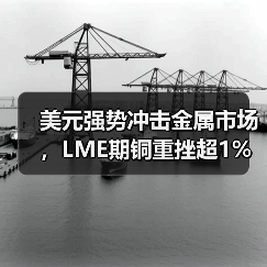 美元强势冲击金属市场，LME期铜重挫超1%