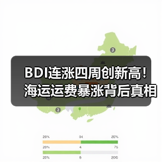 BDI连涨四周创新高！海运运费暴涨背后真相（图3）