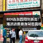BDI连涨四周创新高！海运运费暴涨背后真相