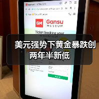 美元强势下黄金暴跌创两年半新低(图2) 美元强势下黄金暴跌创两年半新低(图2)