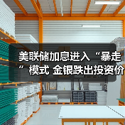 美联储加息进入“暴走”模式 金银跌出投资价值(图3) 美联储加息进入“暴走”模式 金银跌出投资价值(图3)