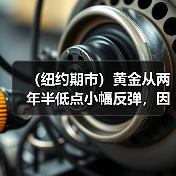 （纽约期市）黄金从两年半低点小幅反弹，因美元涨势降温（图3）