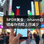 SPDR黄金,ishares白银库存均较上日减少(图2) SPDR黄金,ishares白银库存均较上日减少(图2)