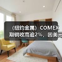 (纽约金属)COMEX期铜收高逾2%,因美元疲软带来支持(图4) (纽约金属)COMEX期铜收高逾2%,因美元疲软带来支持(图4)