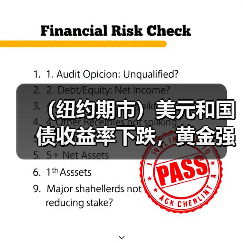 (纽约期市)美元和国债收益率下跌,黄金强劲反弹(图3) (纽约期市)美元和国债收益率下跌,黄金强劲反弹(图3)