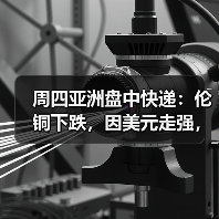 周四亚洲盘中快递:伦铜下跌,因美元走强,经济担忧(图4) 周四亚洲盘中快递:伦铜下跌,因美元走强,经济担忧(图4)