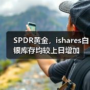 SPDR黄金，ishares白银库存均较上日增加