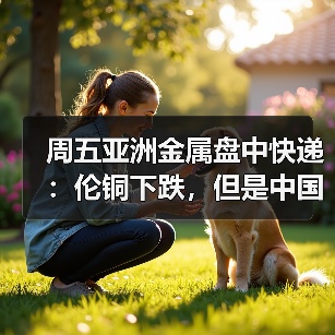 周五亚洲金属盘中快递：伦铜下跌，但是中国工厂活动改善提供支撑（图3）