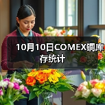 10月10日COMEX铜库存统计