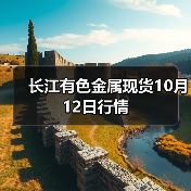 长江有色金属现货10月12日行情