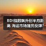 BDI指数飙升创半月新高 海运市场强势反弹?(图2) BDI指数飙升创半月新高 海运市场强势反弹?(图2)