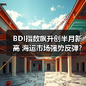 BDI指数飙升创半月新高 海运市场强势反弹？