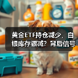 黄金ETF持仓减少，白银库存骤减？背后信号解读（图2）