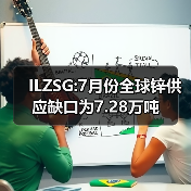 ILZSG:7月份全球锌供应缺口为7.28万吨