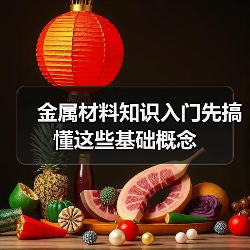 金属材料知识入门先搞懂这些基础概念
