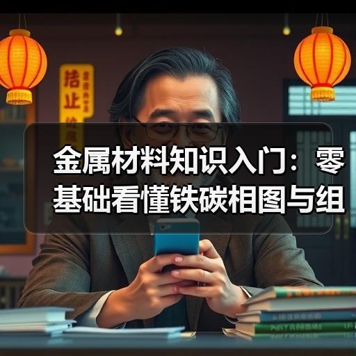金属材料知识入门：零基础看懂铁碳相图与组织性能关系