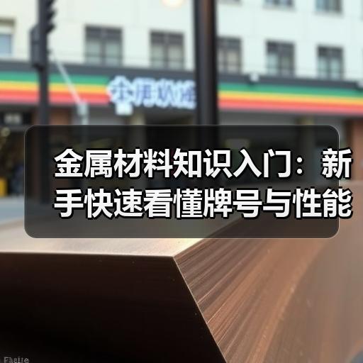 金属材料知识入门：新手快速看懂牌号与性能对照表